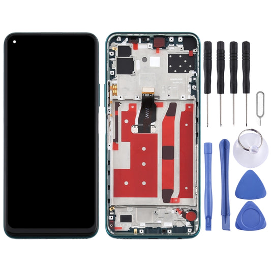 OEM LCD Screen for Huawei Nova 7 SE Digitizer Full Assembly with Frame（Green) - LCD Screen by buy2fix | Online Shopping UK | buy2fix