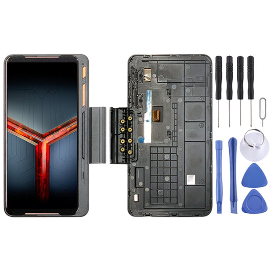 Game Expansion Original LCD Screen for Asus ROG Phone II ZS660KL with Digitizer Full Assembly (Black) - LCD Screen by buy2fix | Online Shopping UK | buy2fix