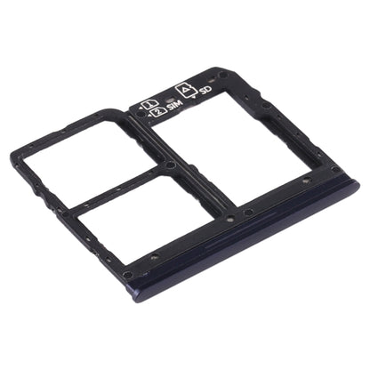 SIM Card Tray + SIM Card Tray + Micro SD Card Tray for Asus Zenfone Max Plus (M1) ZB570TL / X018D(Blue) - Card Tray by buy2fix | Online Shopping UK | buy2fix