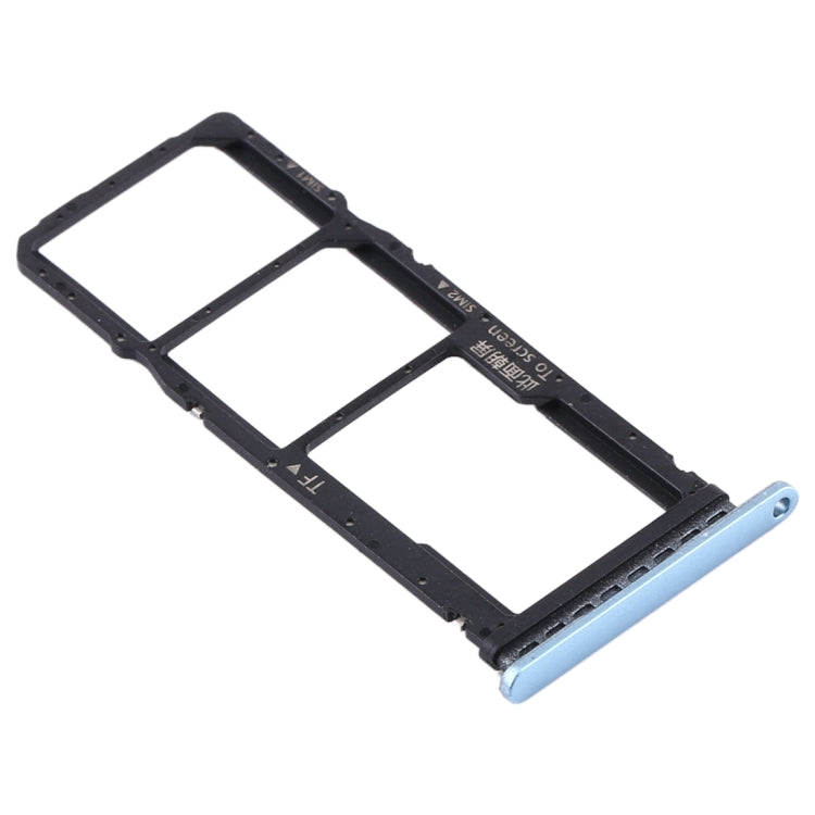 SIM Card Tray + SIM Card Tray + Micro SD Card Tray for Huawei Y7p (Baby Blue) by buy2fix