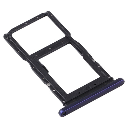 SIM Card Tray + SIM Card Tray / Micro SD Card Tray for Huawei Y9s(Purple) by buy2fix