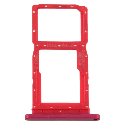 SIM Card Tray + SIM Card Tray / Micro SD Card Tray for Huawei Y9s(Red) by buy2fix