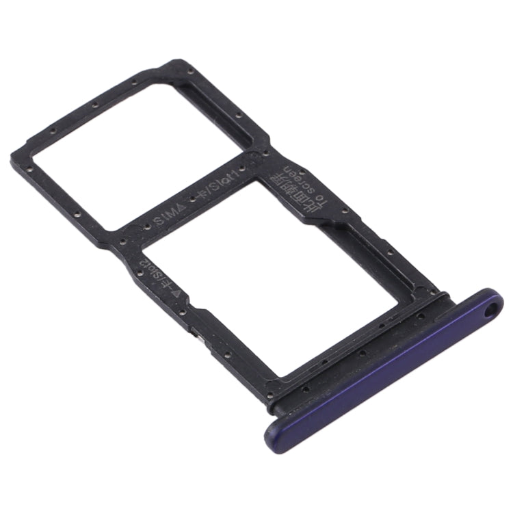 SIM Card Tray + SIM Card Tray / Micro SD Card Tray for Huawei Y9s 2020 (Purple) by buy2fix