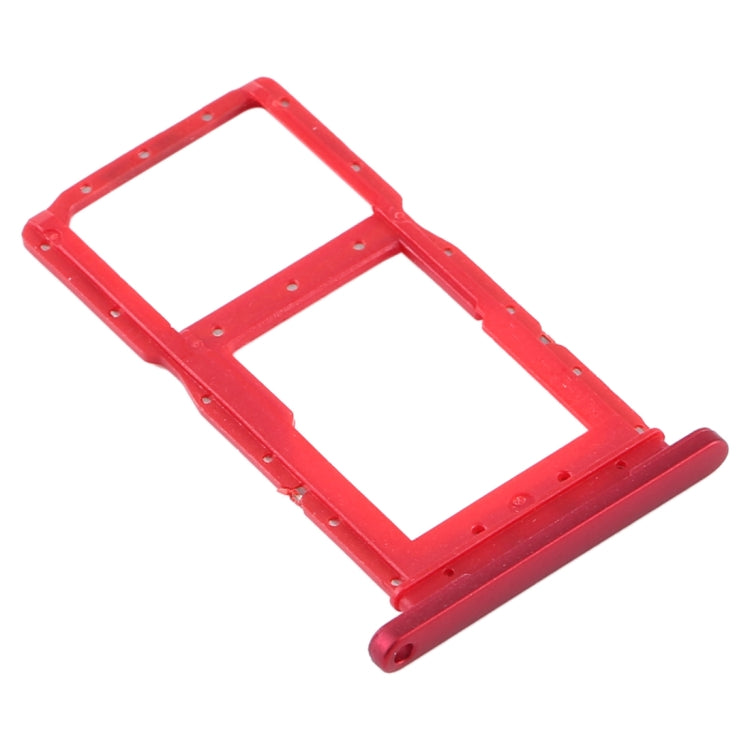 SIM Card Tray + SIM Card Tray / Micro SD Card Tray for Huawei Y9s 2020 (Red) by buy2fix
