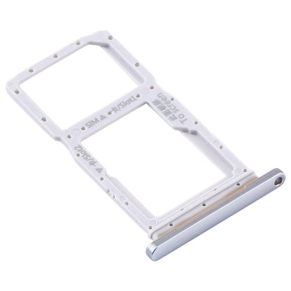 SIM Card Tray + SIM Card Tray / Micro SD Card Tray for Huawei Y9s 2020 (Silver) by buy2fix