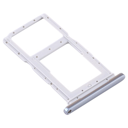 SIM Card Tray + SIM Card Tray / Micro SD Card Tray for Huawei Y9s 2020 (Silver) by buy2fix