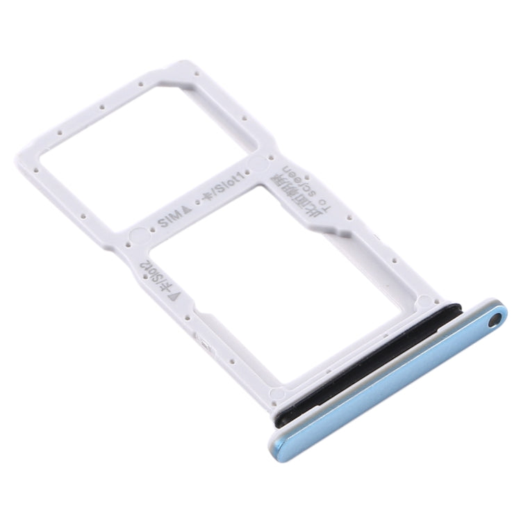 SIM Card Tray + SIM Card Tray / Micro SD Card Tray for Huawei Y9s 2020 (Baby Blue) by buy2fix