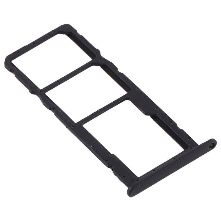SIM Card Tray + SIM Card Tray + Micro SD Card Tray for Huawei Honor 8A Pro (Black) by buy2fix