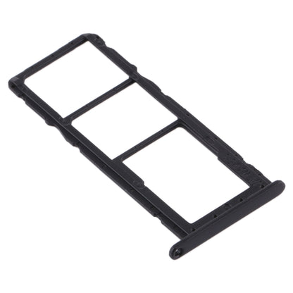 SIM Card Tray + SIM Card Tray + Micro SD Card Tray for Huawei Honor 8A Pro (Black) by buy2fix