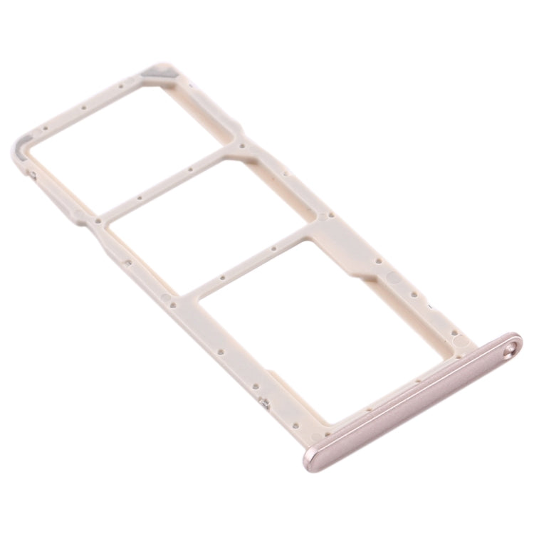 SIM Card Tray + SIM Card Tray + Micro SD Card Tray for Huawei Honor 8A Pro (Gold) by buy2fix
