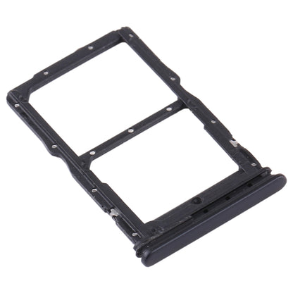 SIM Card Tray + NM Card Tray for Huawei P40 Lite 5G (Black) by buy2fix