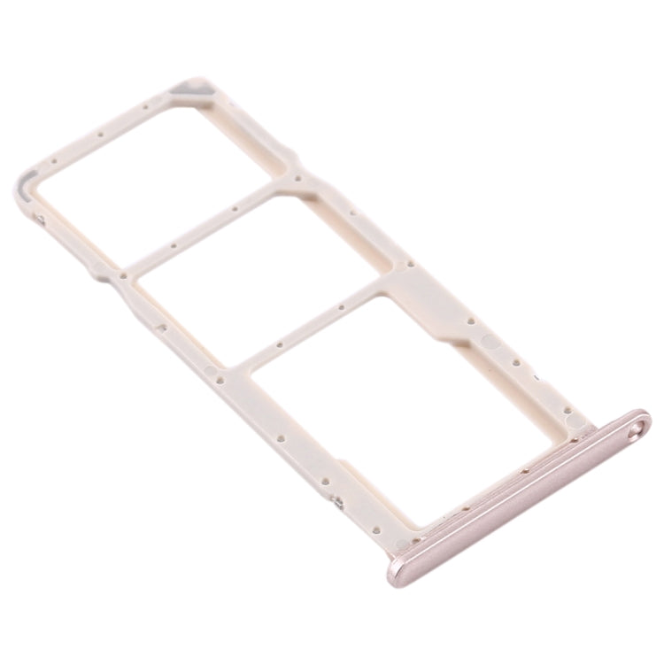 SIM Card Tray + SIM Card Tray + Micro SD Card Tray for Huawei Y6s (2019) (Gold) by buy2fix