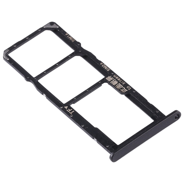 SIM Card Tray + SIM Card Tray + Micro SD Card Tray for Huawei Y6s (2020) (Black) by buy2fix