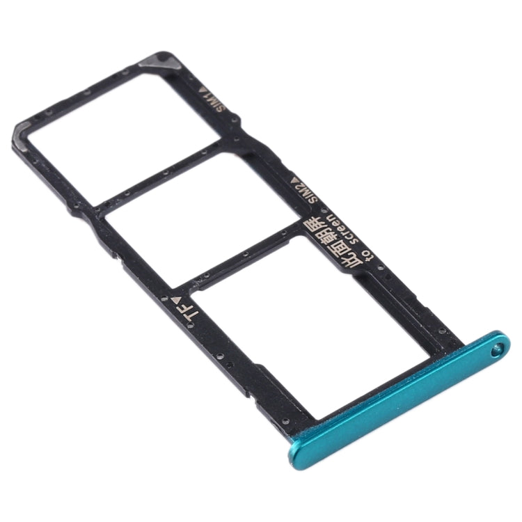 SIM Card Tray + SIM Card Tray + Micro SD Card Tray for Huawei Y6s (2020) (Green) by buy2fix