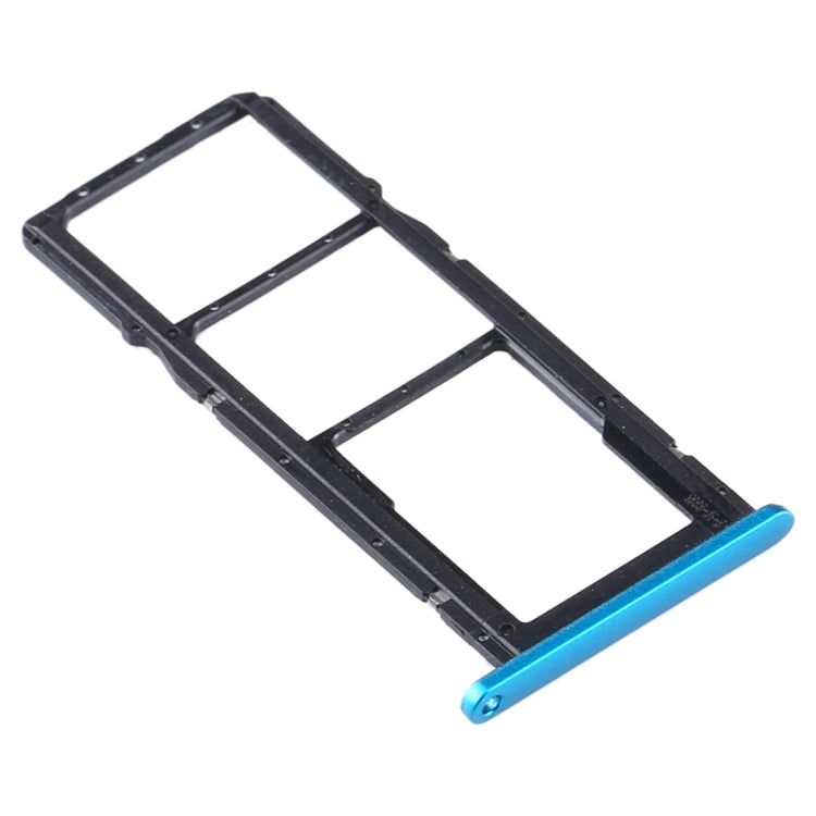 SIM Card Tray + SIM Card Tray + Micro SD Card Tray for Huawei Y6s (2020) (Blue) by buy2fix