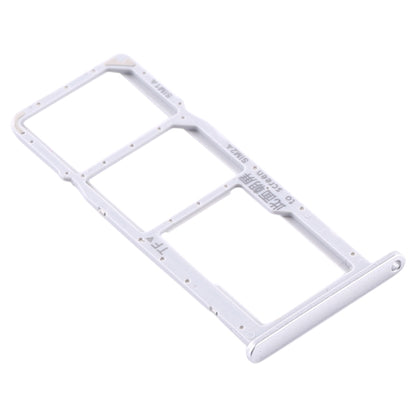SIM Card Tray + SIM Card Tray + Micro SD Card Tray for Huawei Y6s (2020) (Silver) by buy2fix