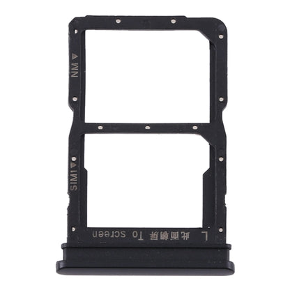 SIM Card Tray + NM Card Tray for Huawei P Smart 2020 (Black) by buy2fix