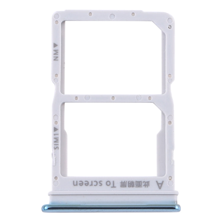 SIM Card Tray + NM Card Tray for Huawei P Smart 2020 (Baby Blue) by buy2fix