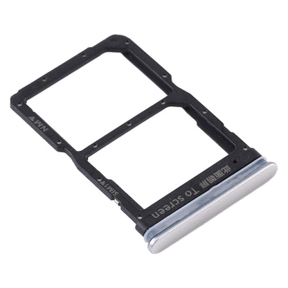 SIM Card Tray + SIM Card Tray for Huawei Honor 30 Youth (Silver) by buy2fix