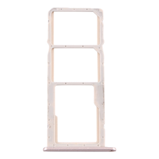 SIM Card Tray + SIM Card Tray + Micro SD Card Tray for Huawei Y6 (2019) (Gold) by buy2fix