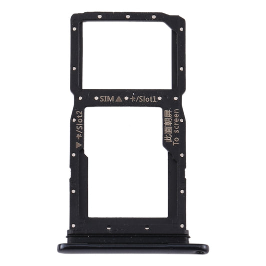 SIM Card Tray + SIM Card Tray / Micro SD Card Tray for Huawei Enjoy Z 5G (Black) by buy2fix