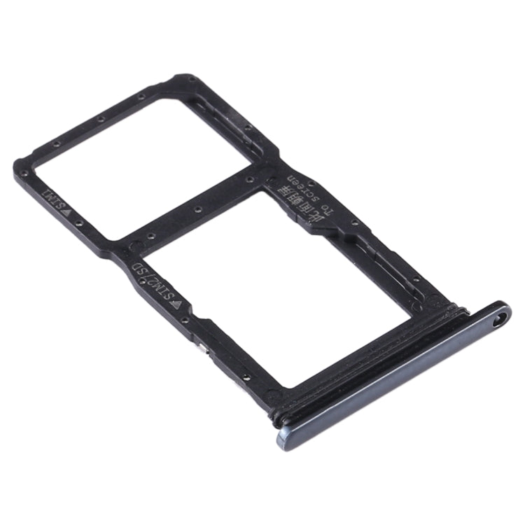 SIM Card Tray + SIM Card Tray / Micro SD Card Tray for Huawei P20 Lite (2019) (Black) by buy2fix