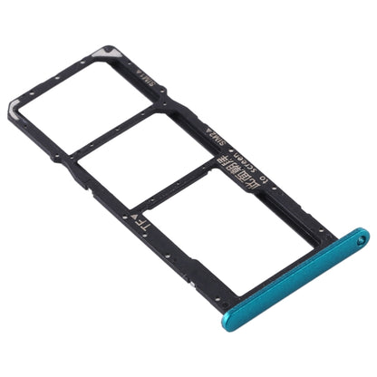 SIM Card Tray + SIM Card Tray + Micro SD Card Tray for Huawei Y6p (Green) by buy2fix