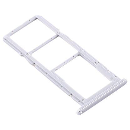SIM Card Tray + SIM Card Tray + Micro SD Card Tray for Huawei Y6p (Silver) by buy2fix