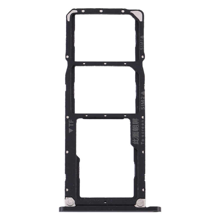 SIM Card Tray + SIM Card Tray + Micro SD Card Tray for Huawei Enjoy Max (Black) by buy2fix