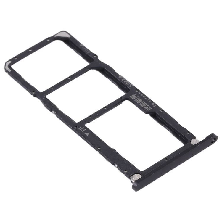 SIM Card Tray + SIM Card Tray + Micro SD Card Tray for Huawei Enjoy Max (Black) by buy2fix