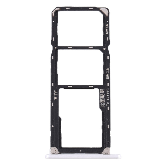 SIM Card Tray + SIM Card Tray + Micro SD Card Tray for Huawei Enjoy Max (Silver) by buy2fix