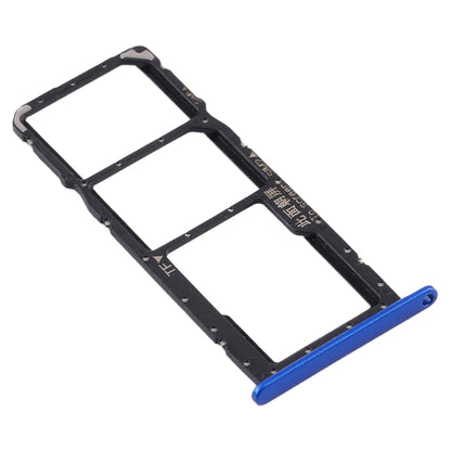 SIM Card Tray + SIM Card Tray + Micro SD Card Tray for Huawei Y8s (Blue) by buy2fix