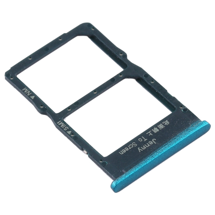 SIM Card Tray + NM Card Tray for Huawei P40 Lite (Green) by buy2fix