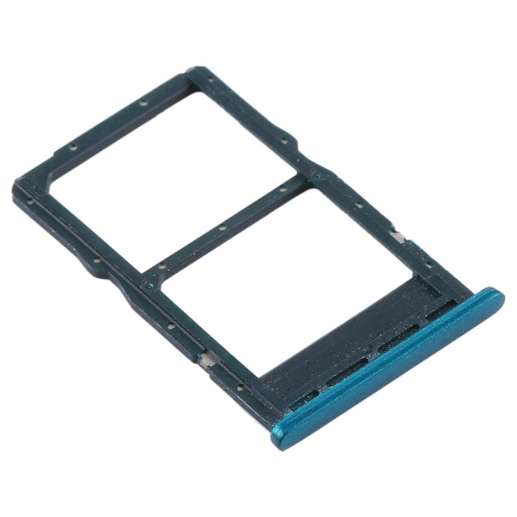 SIM Card Tray + NM Card Tray for Huawei P40 Lite (Green) by buy2fix