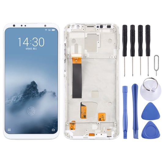 TFT LCD Screen for Meizu 16 Plus Digitizer Full Assembly with Frame, Not Supporting Fingerprint Identification - For Meizu by buy2fix | Online Shopping UK | buy2fix