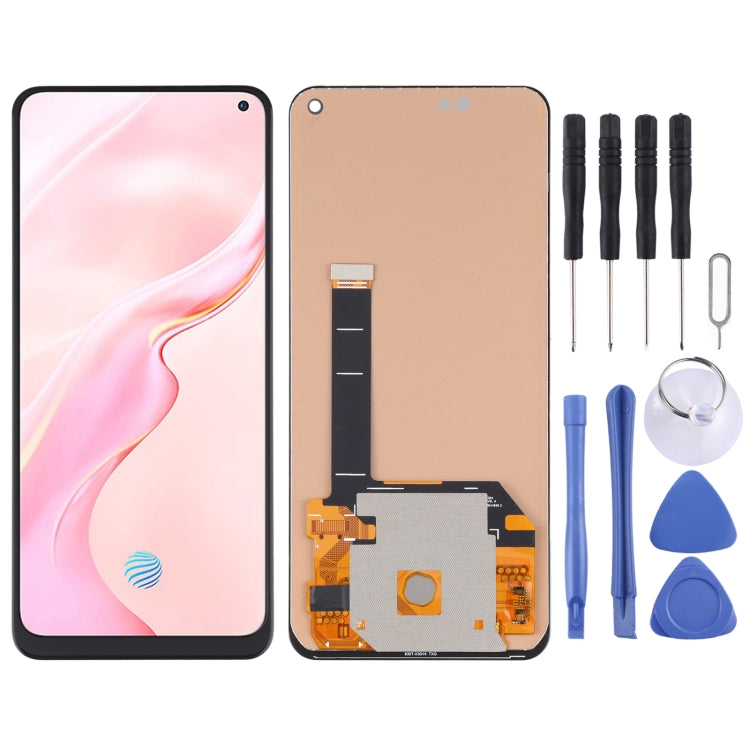 TFT Material LCD Screen and Digitizer Full Assembly (Not Supporting Fingerprint Identification) for Vivo X30 / X30 Pro(Black) - LCD Screen by buy2fix | Online Shopping UK | buy2fix
