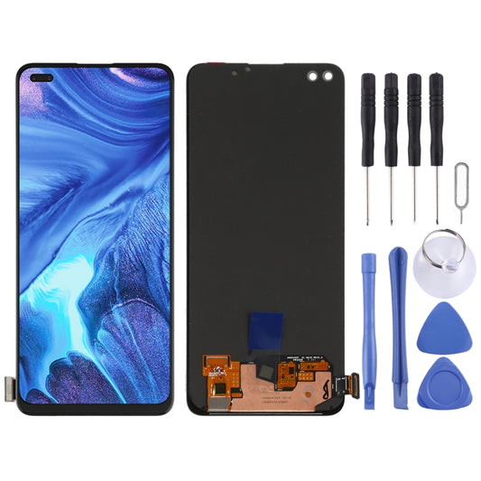 Original AMOLED Material LCD Screen and Digitizer Full Assembly for OPPO Reno4 4G - LCD Screen by buy2fix | Online Shopping UK | buy2fix