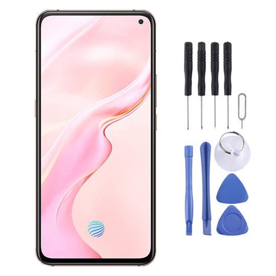 Original AMOLED-Material LCD-Bildschirm und Digitizer-Vollmontage für Vivo X30 Pro / X30