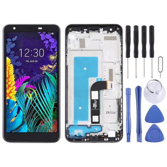 LCD Screen for LG K30 (2019)LM-X320EMW LMX320EMW Digitizer Full Assembly With Frame (Black) - For LG by buy2fix | Online Shopping UK | buy2fix