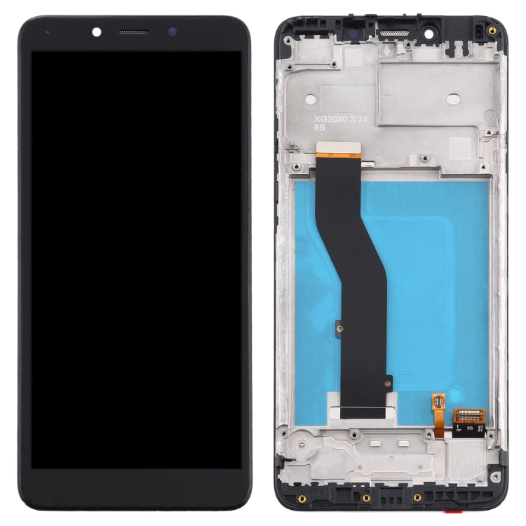 LCD Screen for LG K20 (2019)LM-X120EMW LMX120EMW LM-X120 Digitizer Full Assembly With Frame (Black) - For LG by buy2fix | Online Shopping UK | buy2fix