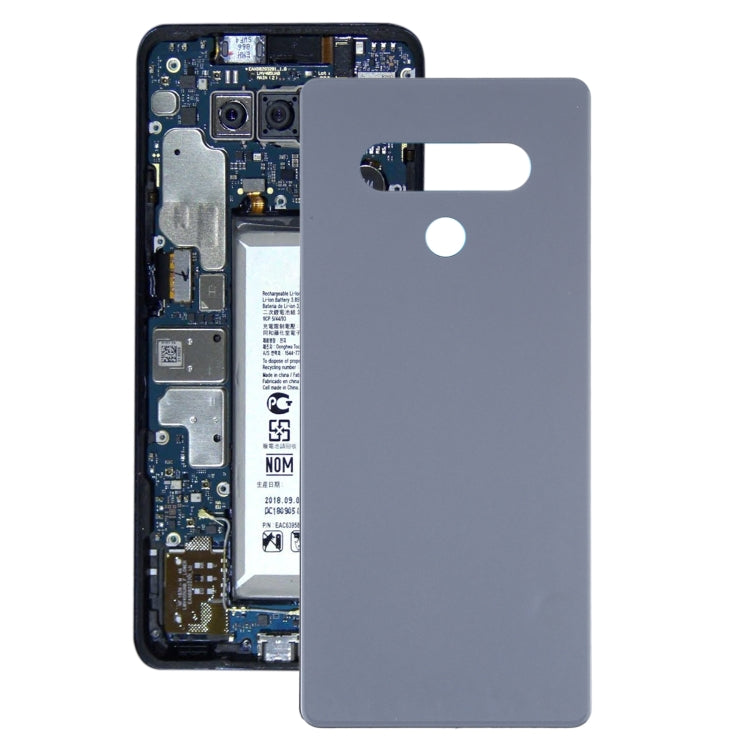 Battery Back Cover for LG Stylo 6 LMQ730TM LM-Q730TM(Grey) - For LG by buy2fix | Online Shopping UK | buy2fix