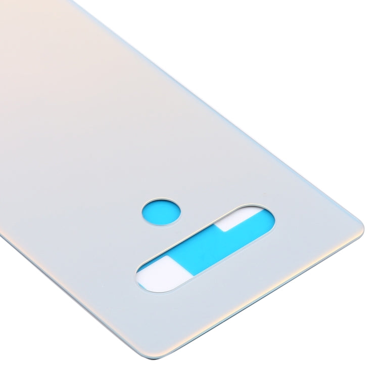 Battery Back Cover for LG Stylo 6 LMQ730TM LM-Q730TM(White) - For LG by buy2fix | Online Shopping UK | buy2fix