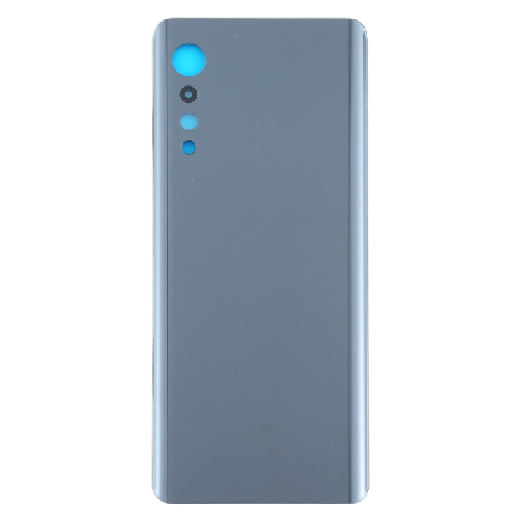 Battery Back Cover for LG Velvet LMG910EMW LM-G910EMW / Velvet 5G KR Version LM-G900N LM-G900EM(Black) by buy2fix