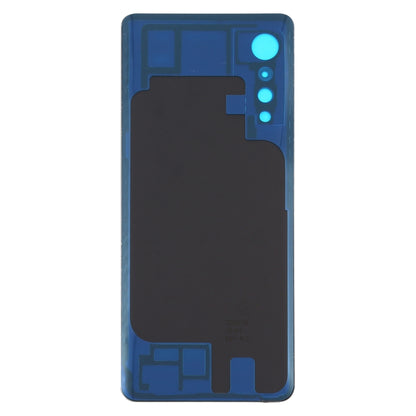 Battery Back Cover for LG Velvet LMG910EMW LM-G910EMW / Velvet 5G KR Version LM-G900N LM-G900EM(Black) by buy2fix