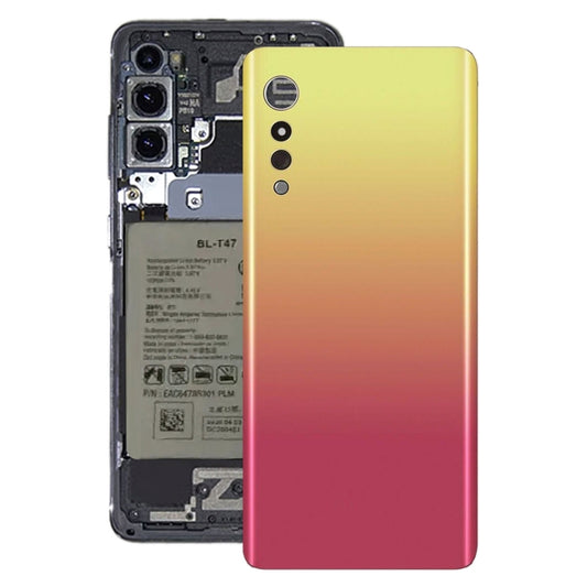Battery Back Cover for LG Velvet LMG910EMW LM-G910EMW / Velvet 5G KR Version LM-G900N LM-G900EM (Illusion Sunset) - For LG by buy2fix | Online Shopping UK | buy2fix