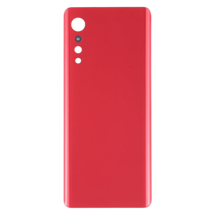 Battery Back Cover for LG Velvet LMG910EMW LM-G910EMW / Velvet 5G KR Version LM-G900N LM-G900EM(Red) by buy2fix