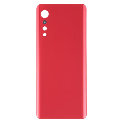 Battery Back Cover for LG Velvet LMG910EMW LM-G910EMW / Velvet 5G KR Version LM-G900N LM-G900EM(Red) by buy2fix