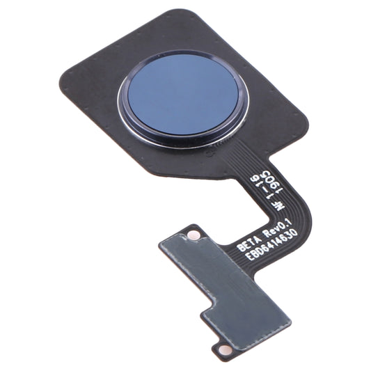Fingerprint Sensor Flex Cable for LG G8s ThinQ LMG810 LM-G810 LMG810EAW (Black) - For LG by buy2fix | Online Shopping UK | buy2fix