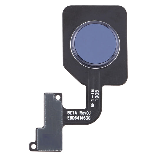 Fingerprint Sensor Flex Cable for LG G8s ThinQ LMG810 LM-G810 LMG810EAW (Black) - For LG by buy2fix | Online Shopping UK | buy2fix