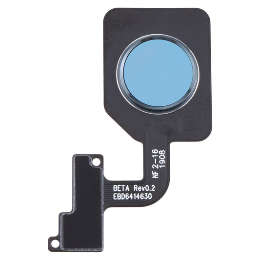 Fingerprint Sensor Flex Cable for LG G8s ThinQ LMG810 LM-G810 LMG810EAW (Blue) - For LG by buy2fix | Online Shopping UK | buy2fix